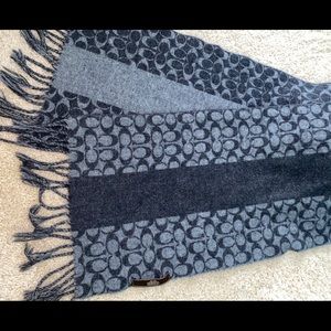 Coach Signature Stole- scarf
